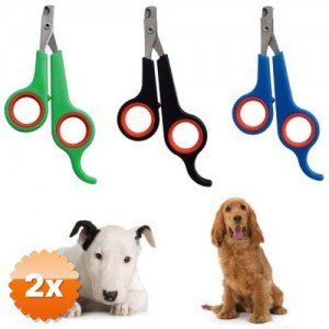 2 Adet Renkli Kedi Köpek Tırnak Makası