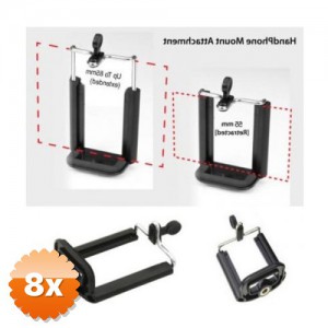 8 Adet Cep Telefonu Tripod Bağlantı Aparatı 8 Adet Cep Telefonu Tripod Bağlantı Aparatı