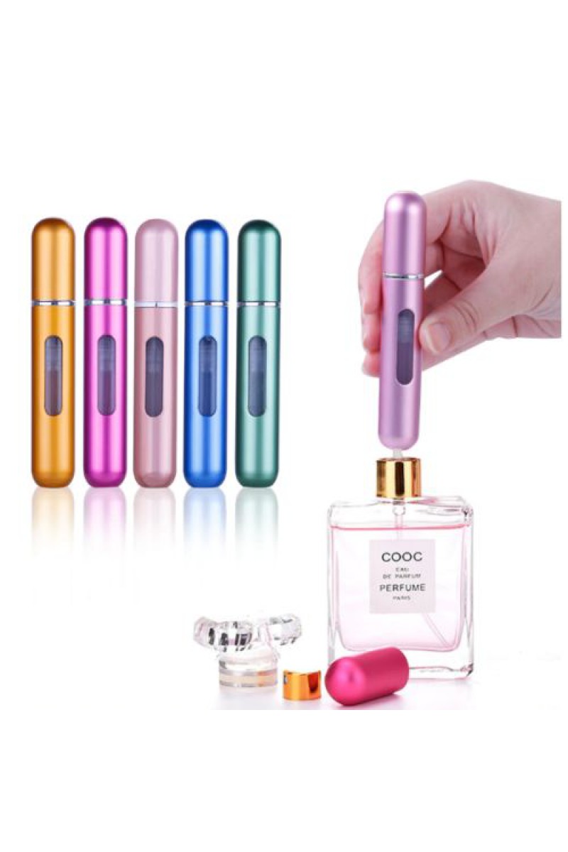 Mini Cep Parfüm Şişesi 4 ml Alüminyum Gövde