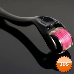 Titanyum Derma Roller 1.00 mm 540 İğneli Microneedling Cilt Bakım Aleti