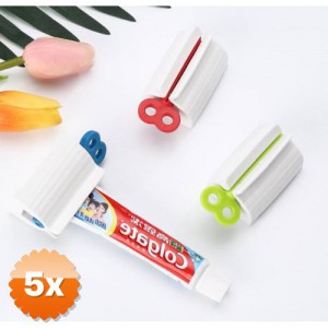 5 Adet Çevirmeli Diş Macun Sıkacağı