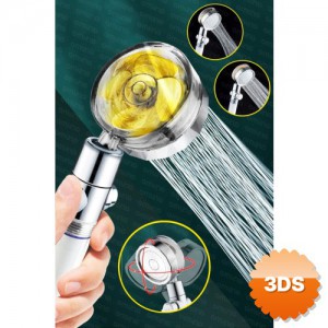 Duş Başlığı Turbo Pervaneli Serinletici Tasarım