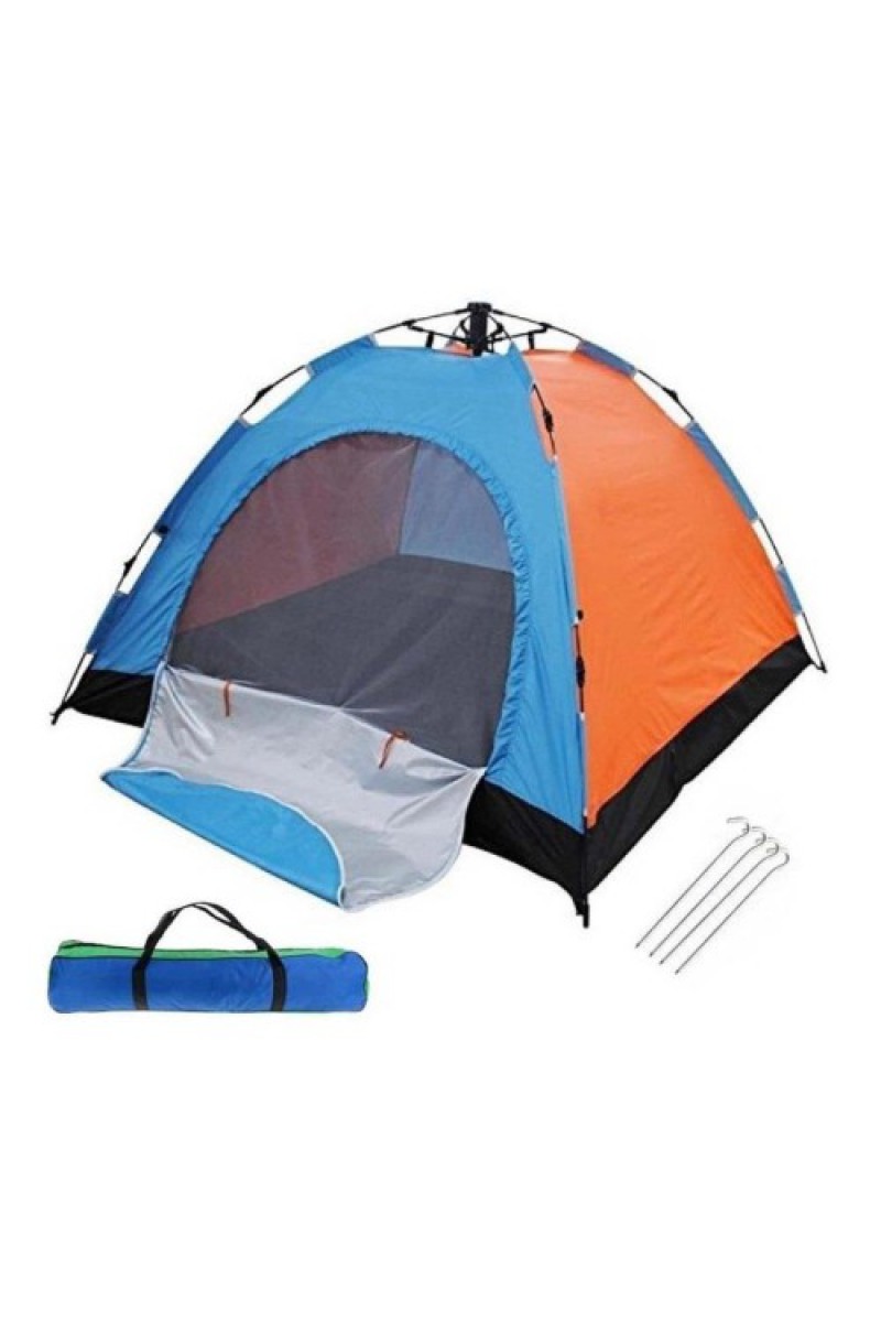 Otomatik Kurulumlu Kamp Çadırı 6 Kişilik 220x250x150 cm