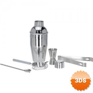 5 Parça Kokteyl Hazırlama Seti 550 ml