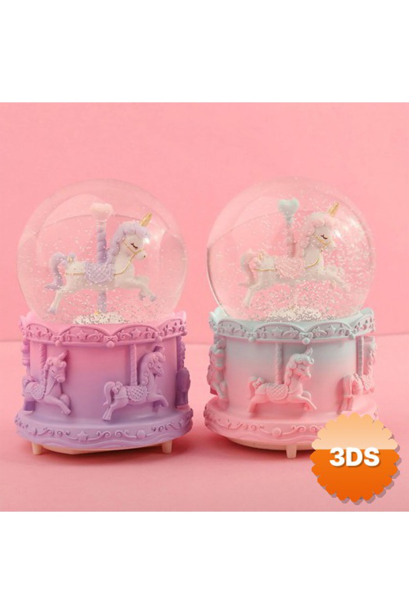 Orta Boy Unicorn Kar Küresi