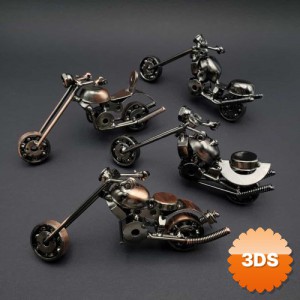 El Yapımı Dekoratif Metal Motor