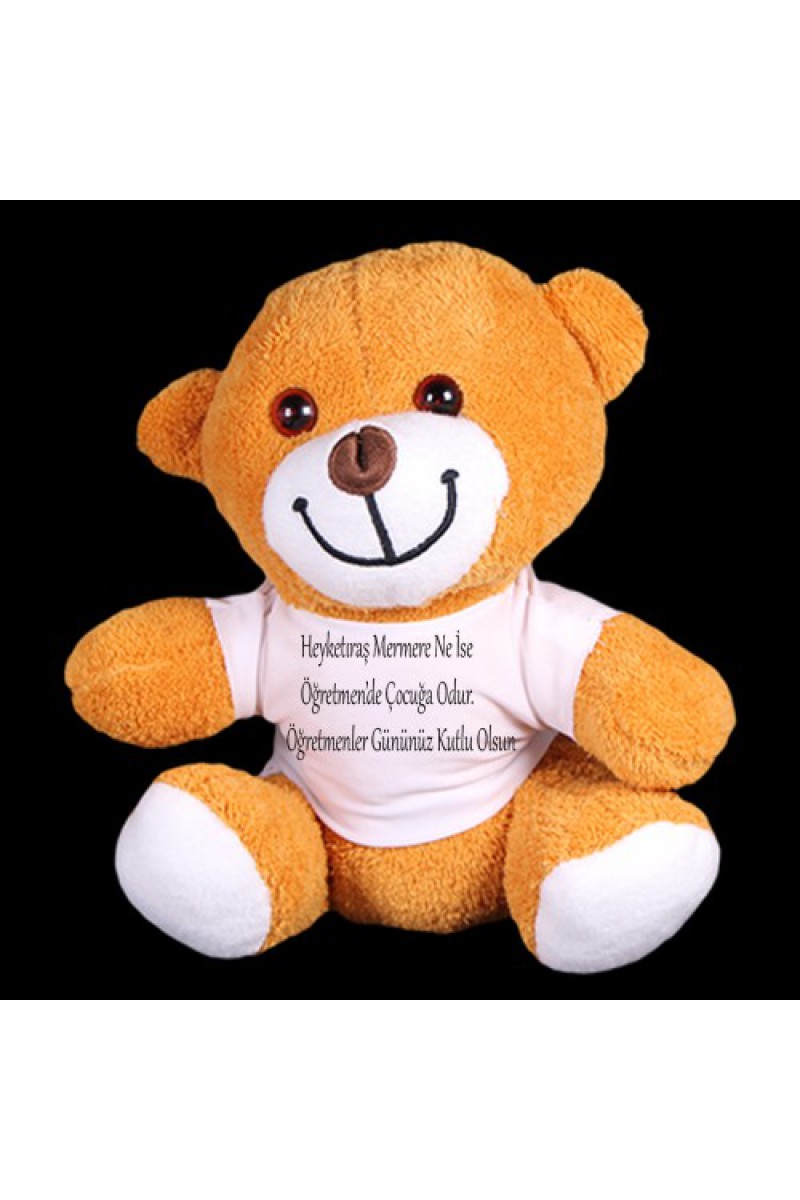 Öğretmenler Günü Hediyesi Peluş Ayıcık 25 cm