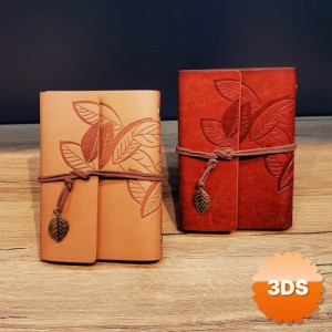 Küçük Boy Retro Deri Defter