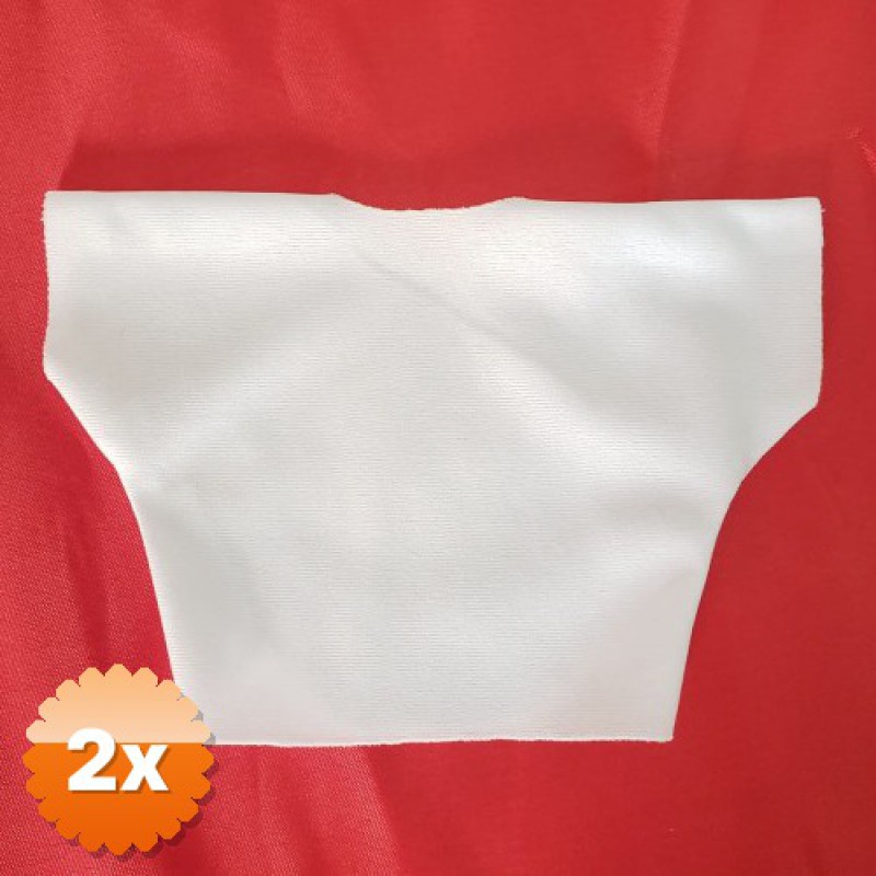 2 Adet Baskısız Peluş Oyuncak Tişörtü