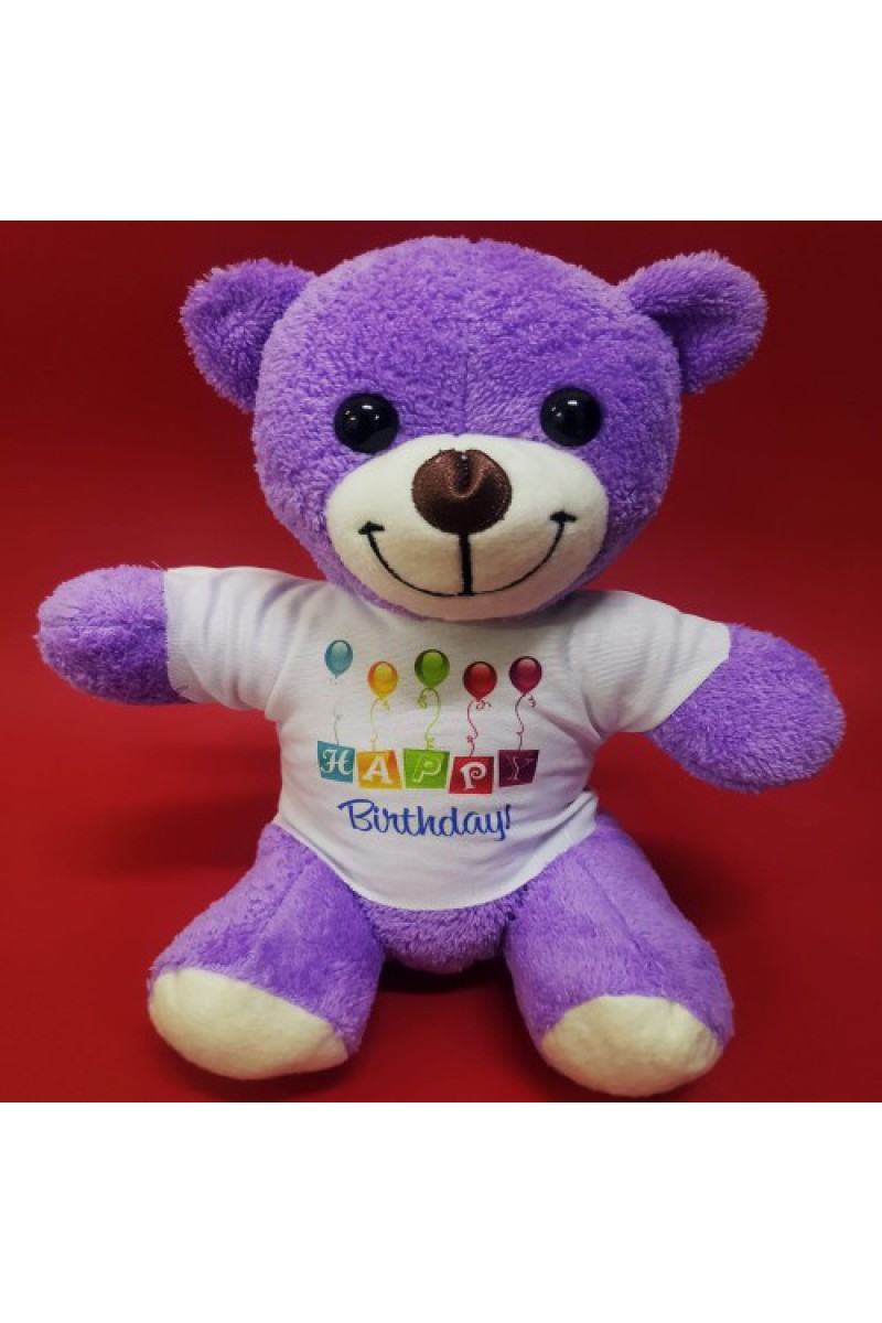 Happy Birthday Ayıcık, 25 cm Peluş Doğum Günü Hediyesi