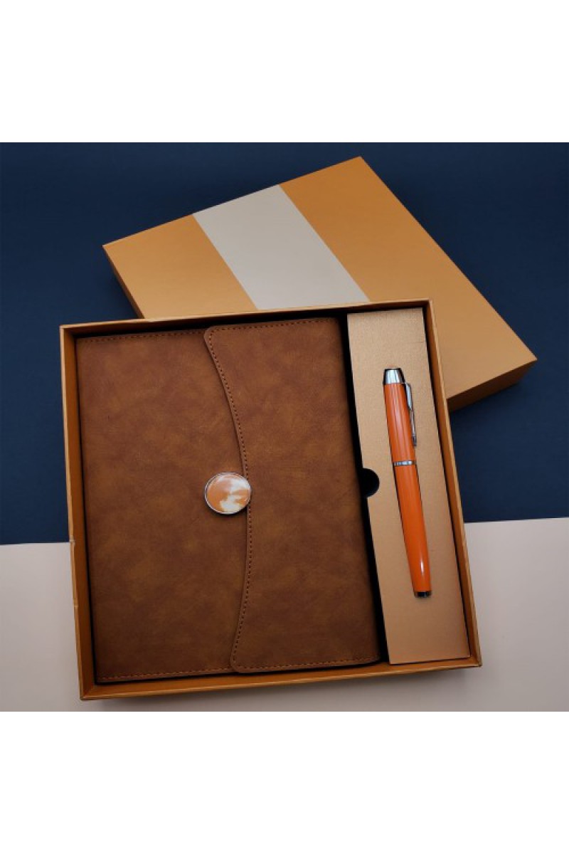 Özel Tasarım Kutulu Defter ve Kalem Seti