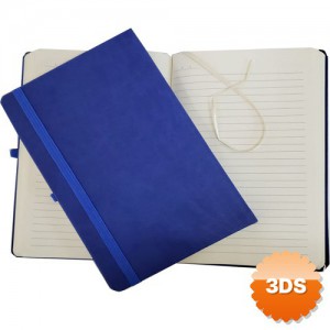 Deri Kapaklı Defter (Mavi)