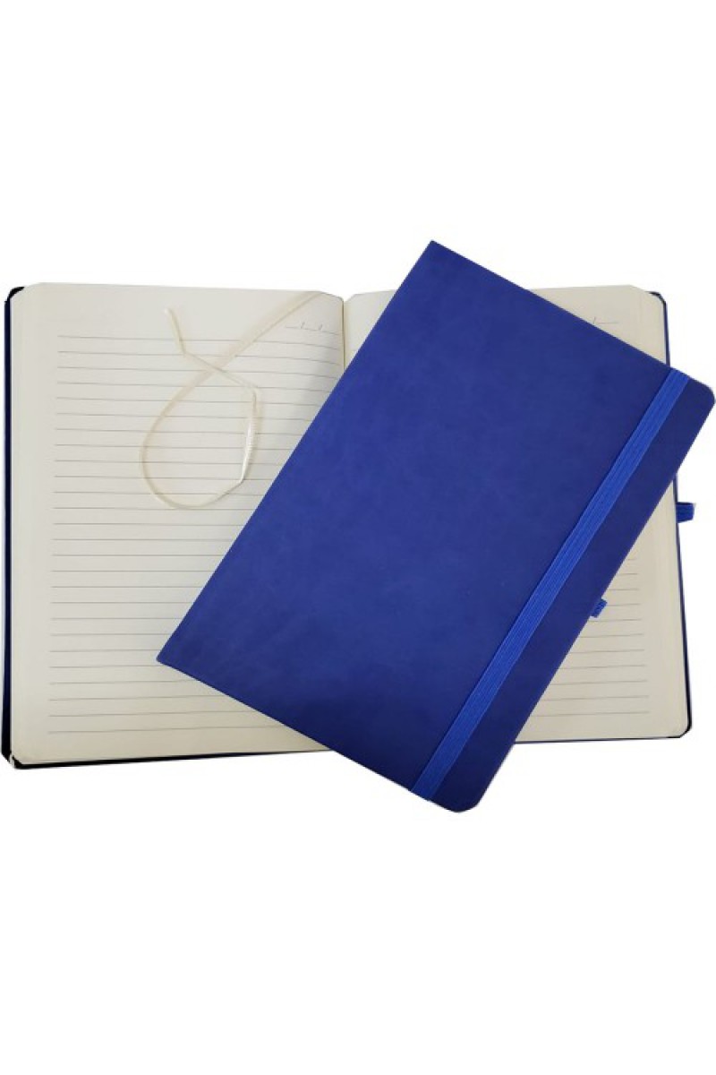 Deri Kapaklı Defter (Mavi)