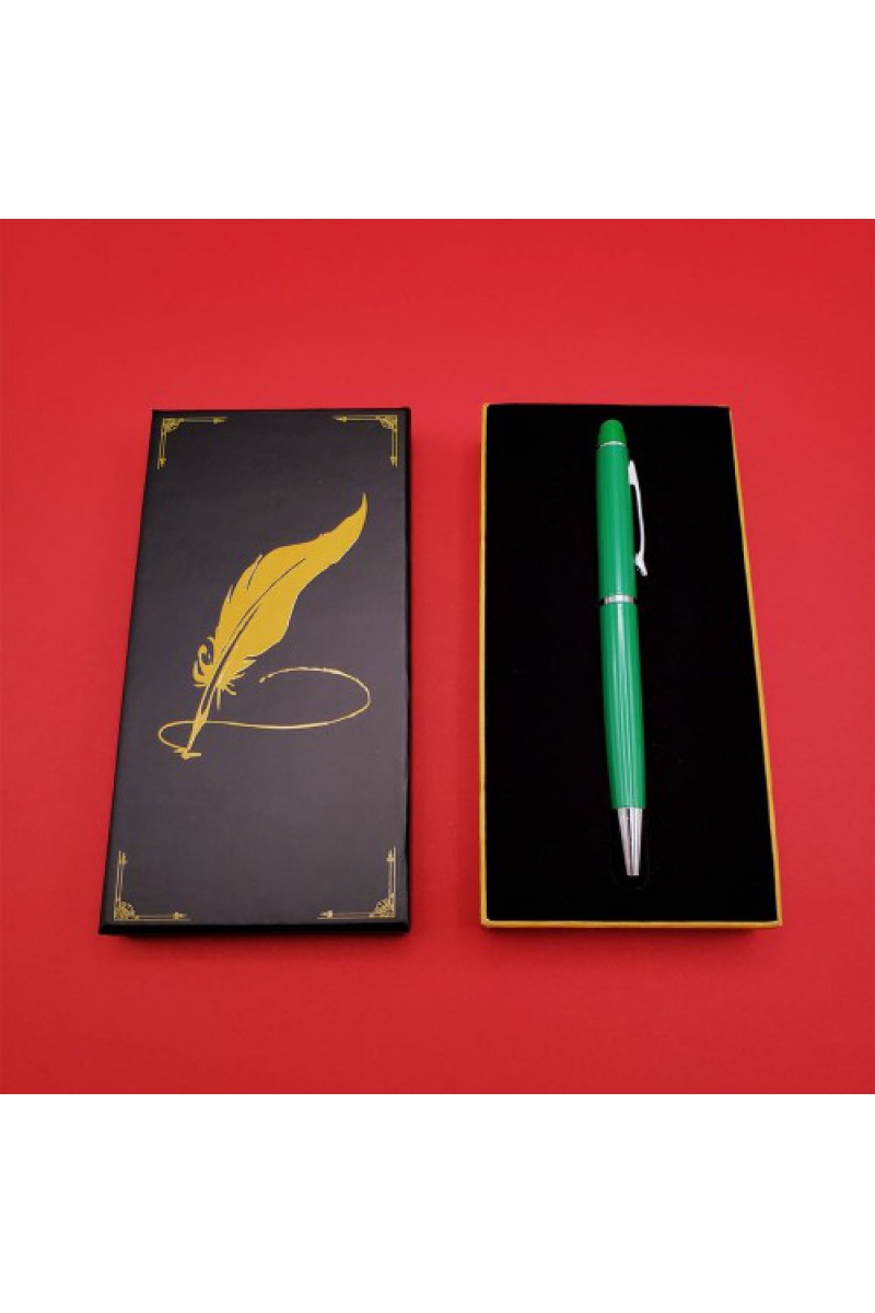 Yeşil Touchpen Kalem Kutulu