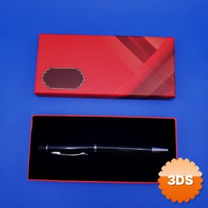 Siyah Touchpen Metal Gövdeli Kalem Kutulu