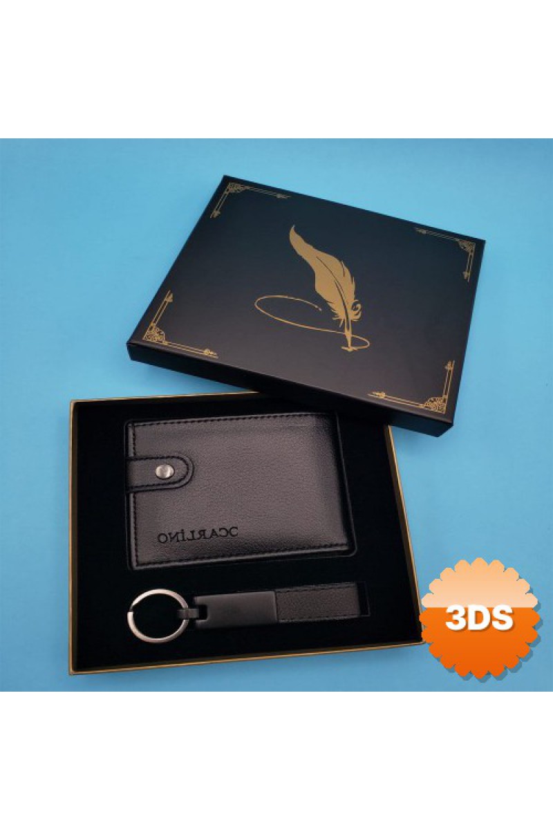 Hediyelik Cüzdan Anahtarlık Set