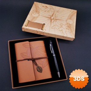 Taba Defter ve Siyah Kalem Seti
