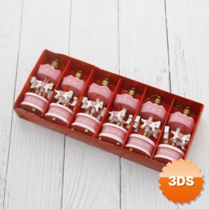 Pembe Mini Atlı Karınca 6'lı