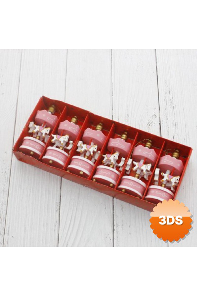 Pembe Mini Atlı Karınca 6'lı
