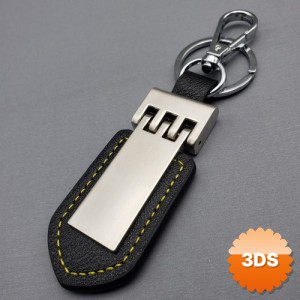 Deri Metal Anahtarlık