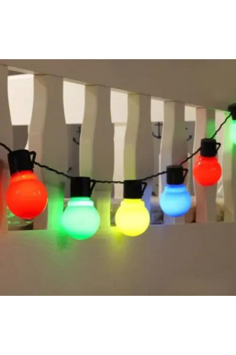 5 Metre 28 Led Fişli Rgb Mini Top Led