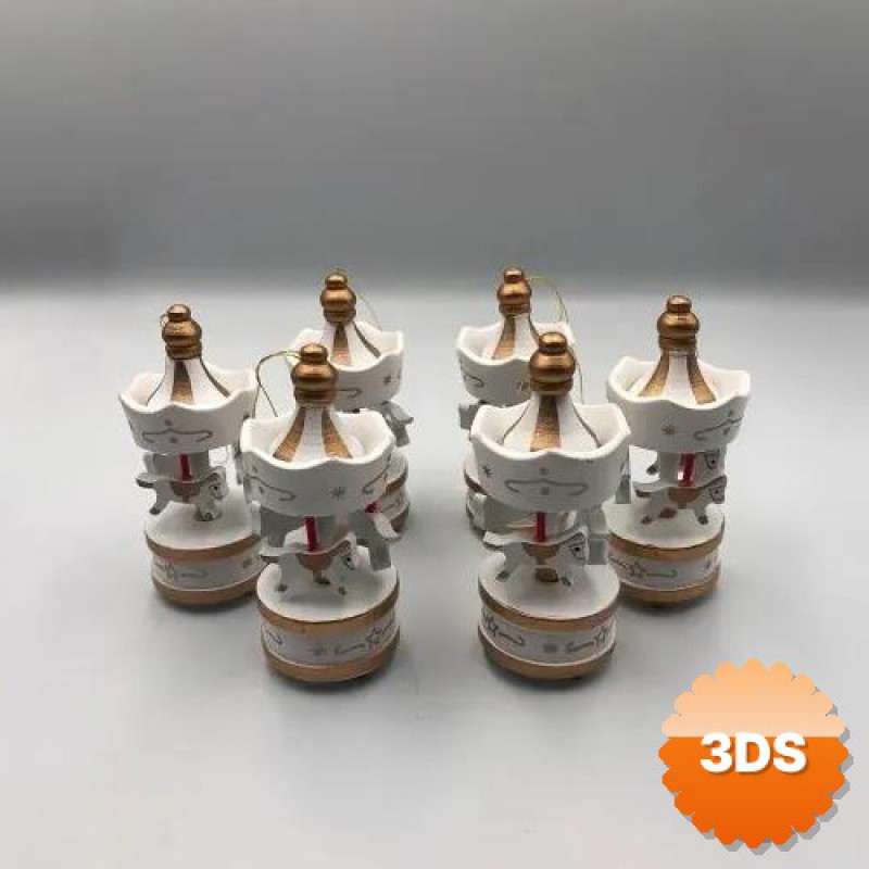 6'lı Ufak Atlı Karınca Gold-Beyaz