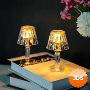 Dekoratif Pilli LED Masa Lambası 12'Li