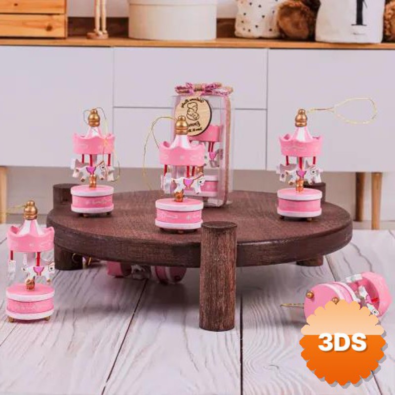 6'lı Ufak Atlı Karınca Açık Pembe