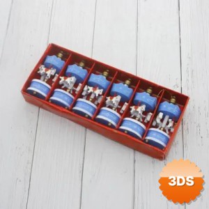 6'lı Ufak Atlı Karınca Mavi
