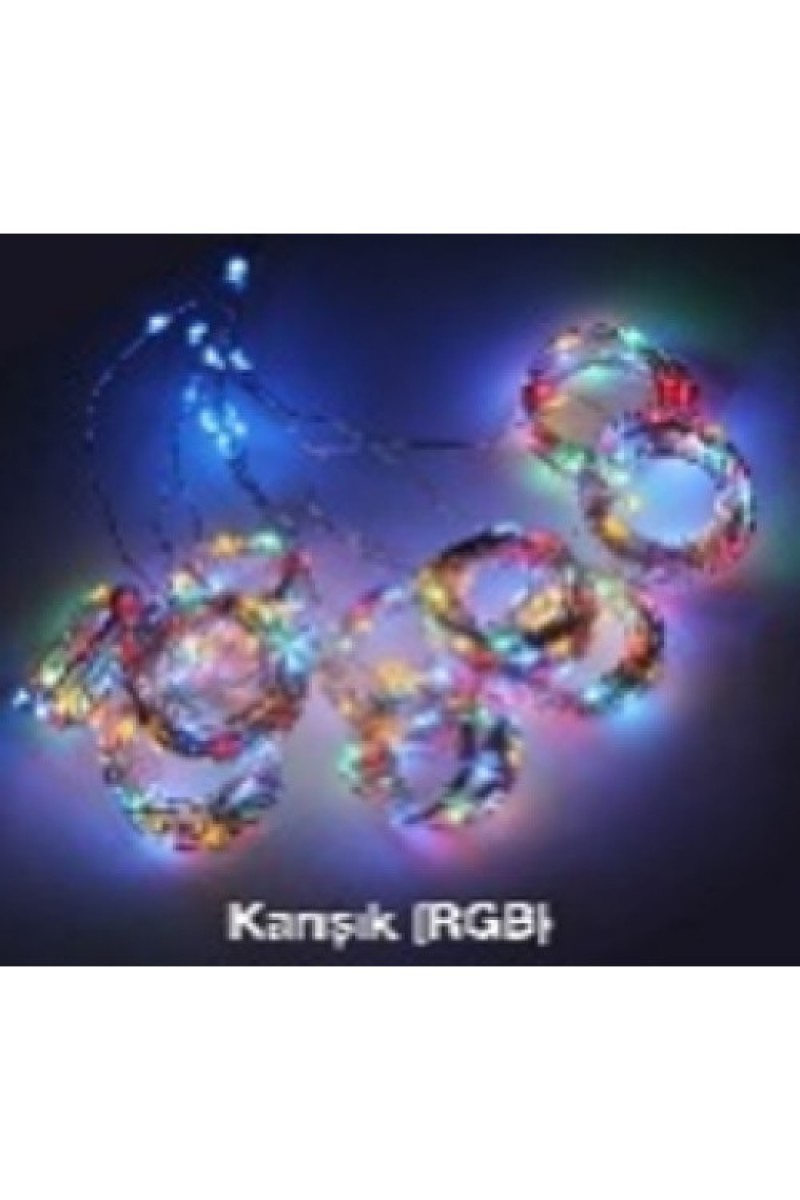 Peri Perde LED 3x3m 300 LED RGB