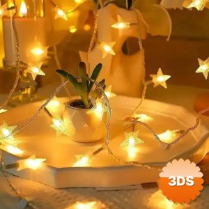 5m 28 LED Yıldız Lamba 8 Fonksiyonlu
