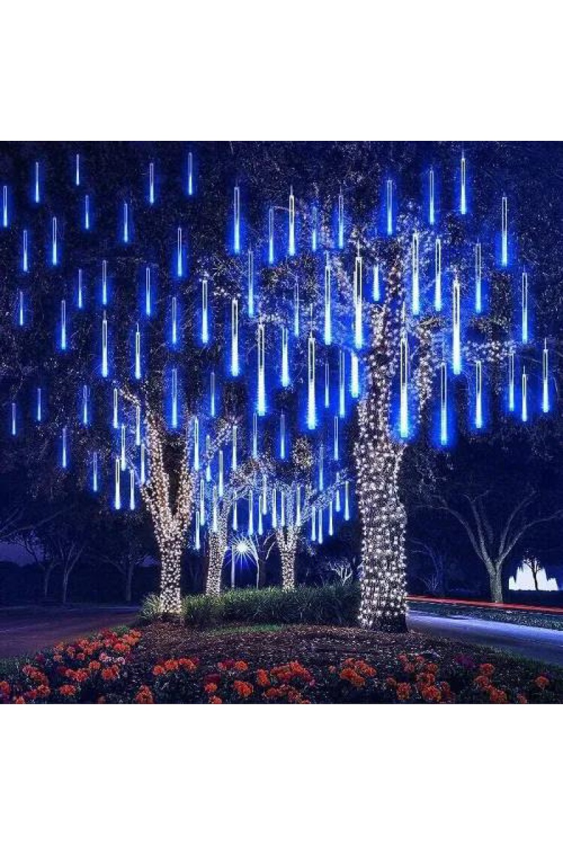 3.2m Meteor LED 8 Saçaklı Fişli Akan Yıldız Efekti