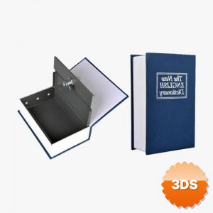 Kitap Görünümlü Kasa Kumbara 18x11,5x5,5 cm