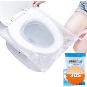Hijyenik Tek Kullanımlık Klozet Kapağı Örtüsü 50 Adet