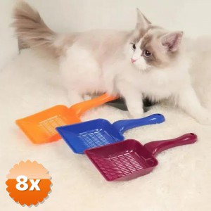 8 Adet Kedi Kumu Küreği