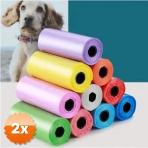 2 Adet 4'lü Köpek Dışkı Toplama Poşeti