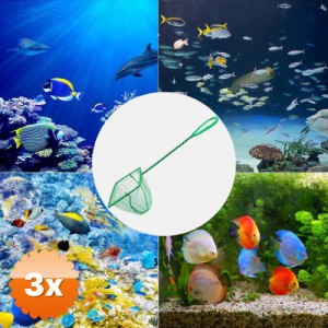 3 Adet Akvaryum Balık Kepçesi – 7,5 cm (3 NO)