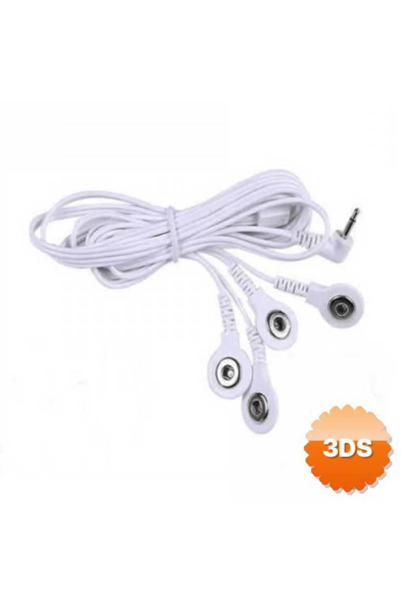 Çıt Çıtlı 4 Uçlu Tens Kablosu