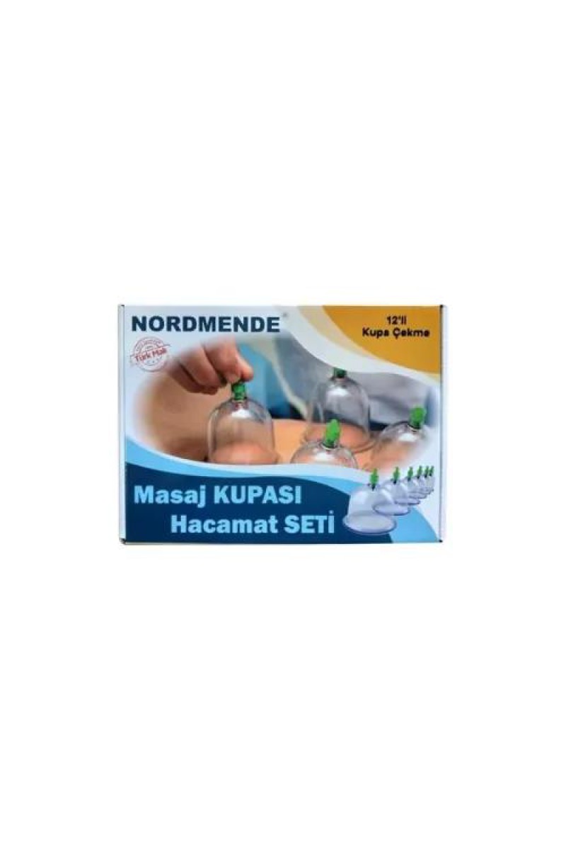 12'Li Hacamat Masaj Kupa Seti