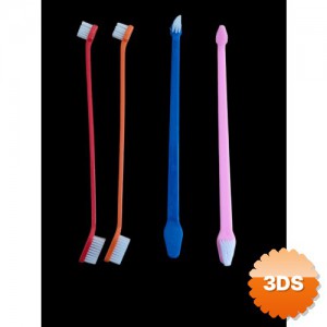 Kedi Köpek Diş Temizleme Fırçası (4'lü Set)