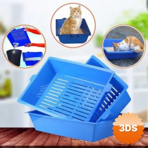 Elekli 3 Katlı Kedi Tuvaleti