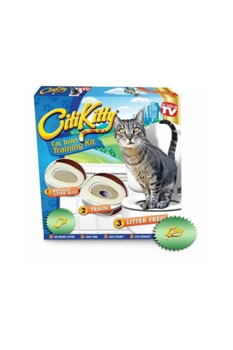 CitiKitty Klozet Kedi Tuvaleti Eğitim Seti