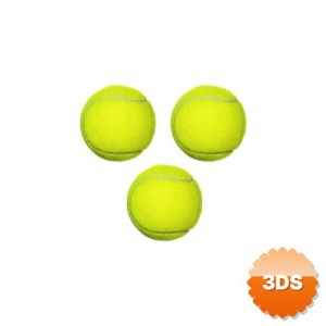 Petzoom Köpek Oyun Topu Tenis Topu 3'lü