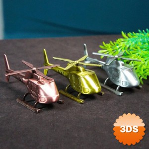Dekoratif Metal Helikopter