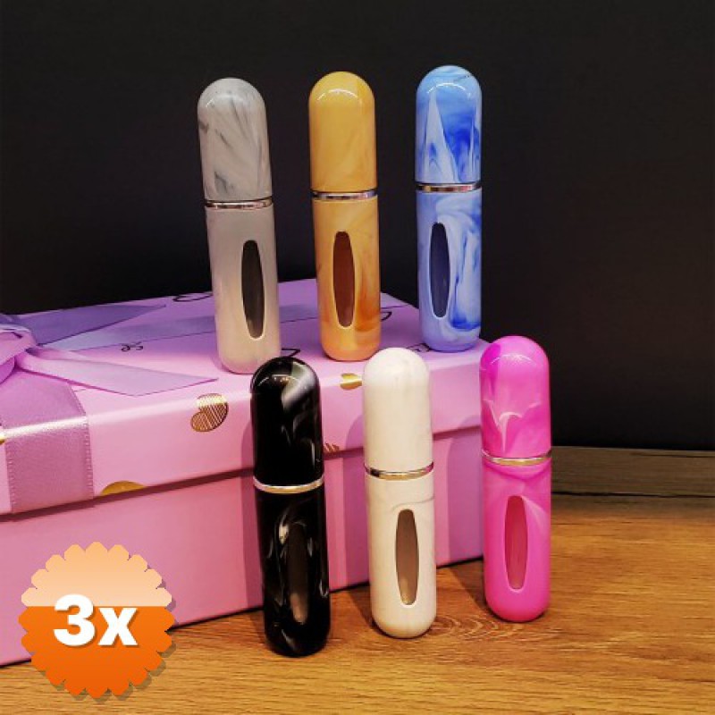 3 Adet Mini Cep Parfüm Şişesi
