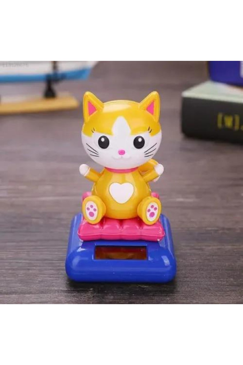 Güneş Enerjili Sallanan Kedi
