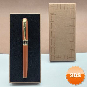 Promosyon Kutulu Kahverengi Kalem