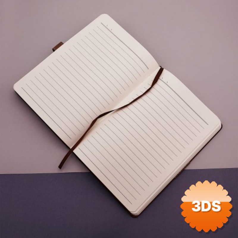 Tarihsiz Ajanda Defter Kalem Set Gri Desenli