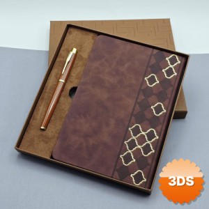 Lüks Kutulu Defter Kalem Seti
