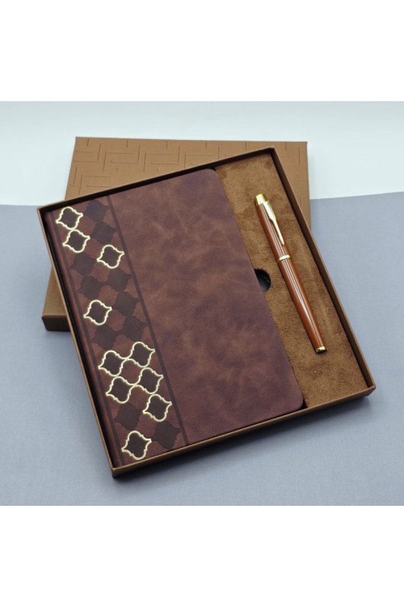 Lüks Kutulu Defter Kalem Seti